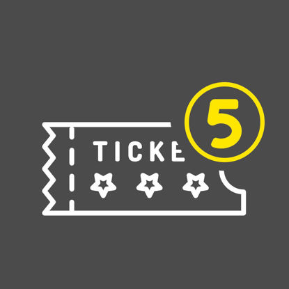 Bild von 5er-Karte Schwerbehinderte Begleitperson